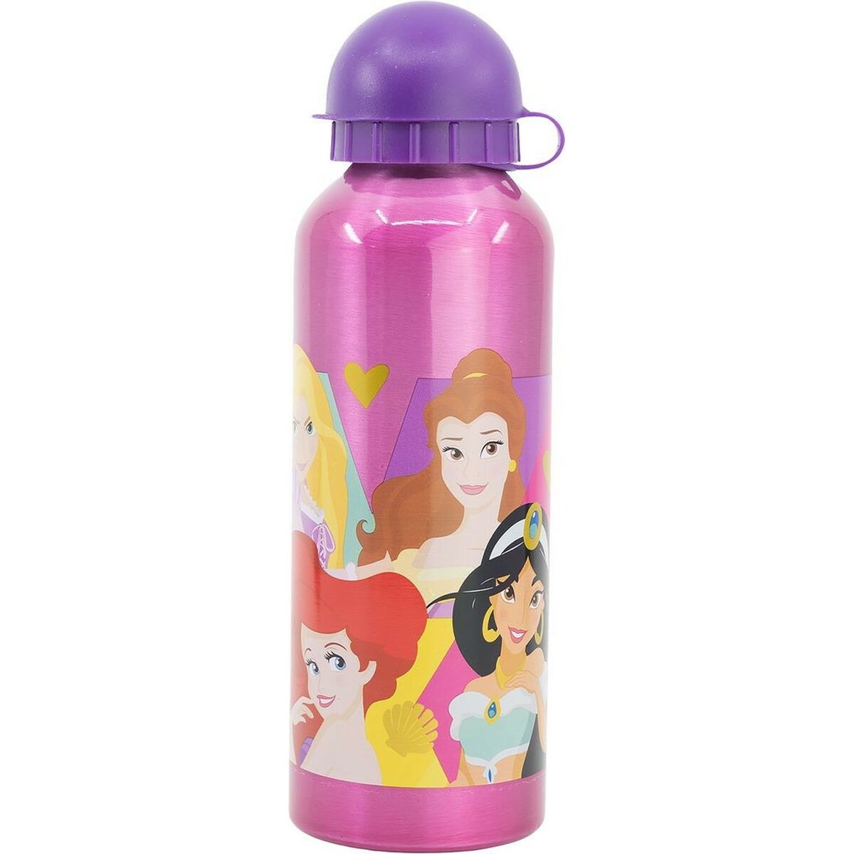 Sticlă de apă Disney Princess CZ11260 530 ml Roz Aluminiu