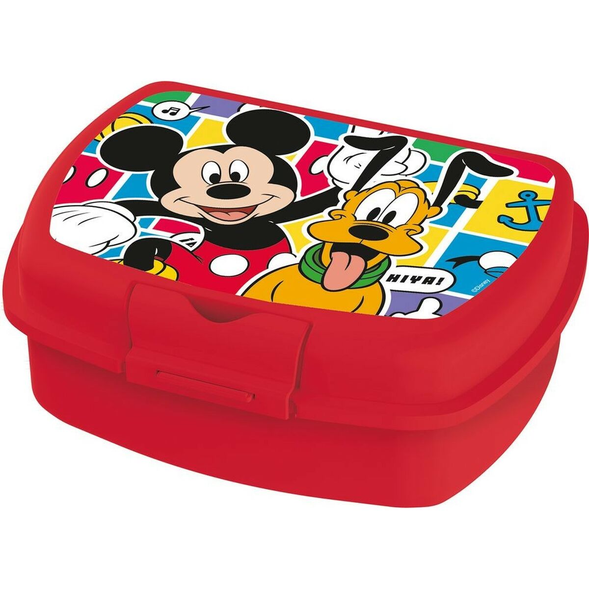 Cutie pentru prânz Mickey Mouse CZ11370 Roșu Plastic