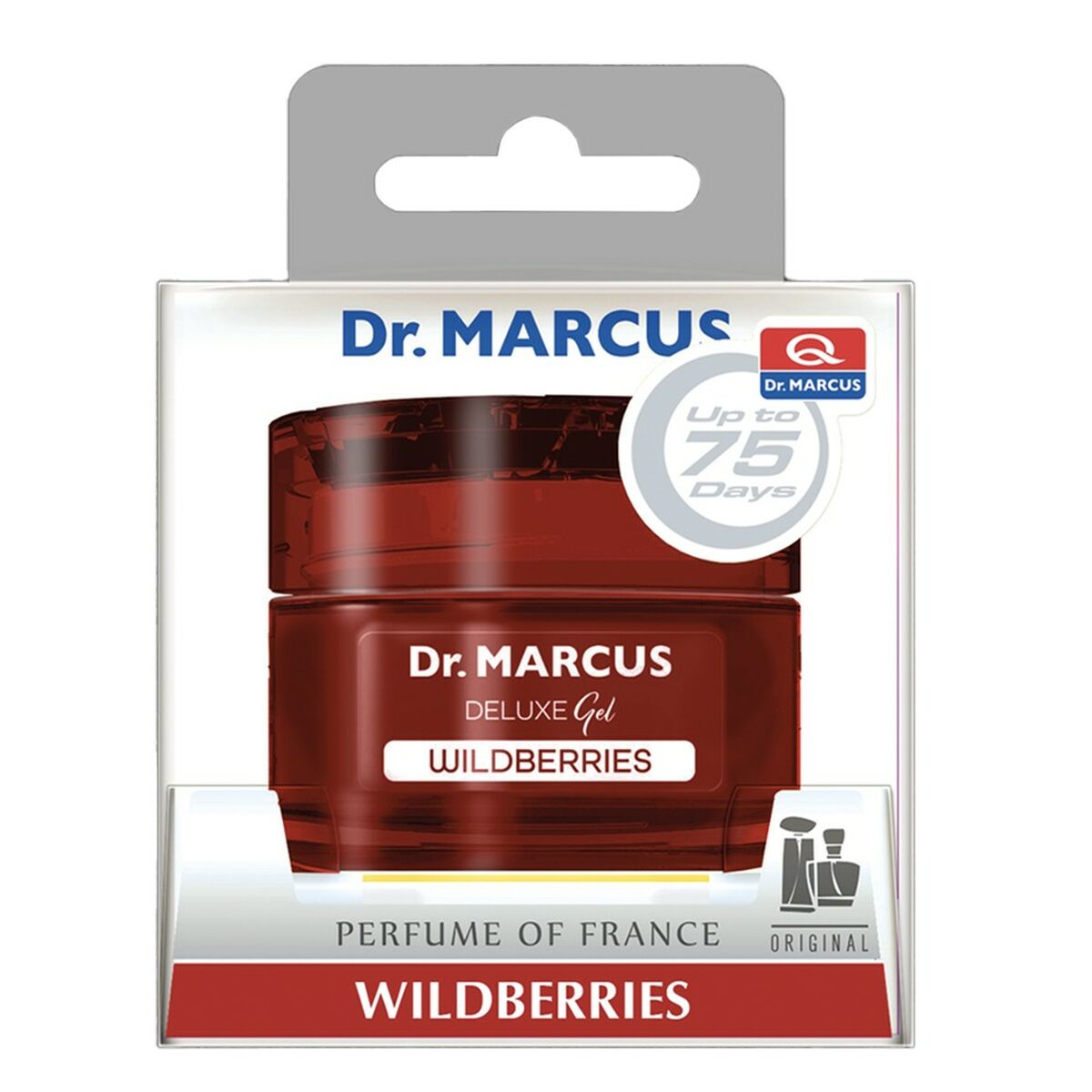 Odorizant pentru Mașină Dr Marcus Deluxe Fructe de pădure 50 ml Plastic Parfum Doză