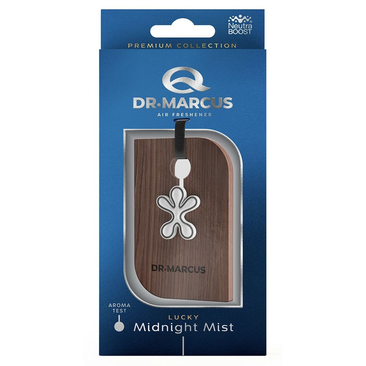 Odorizant pentru Mașină Dr Marcus Lucky Midnight Mist Lemn Plastic Parfum Pandantiv
