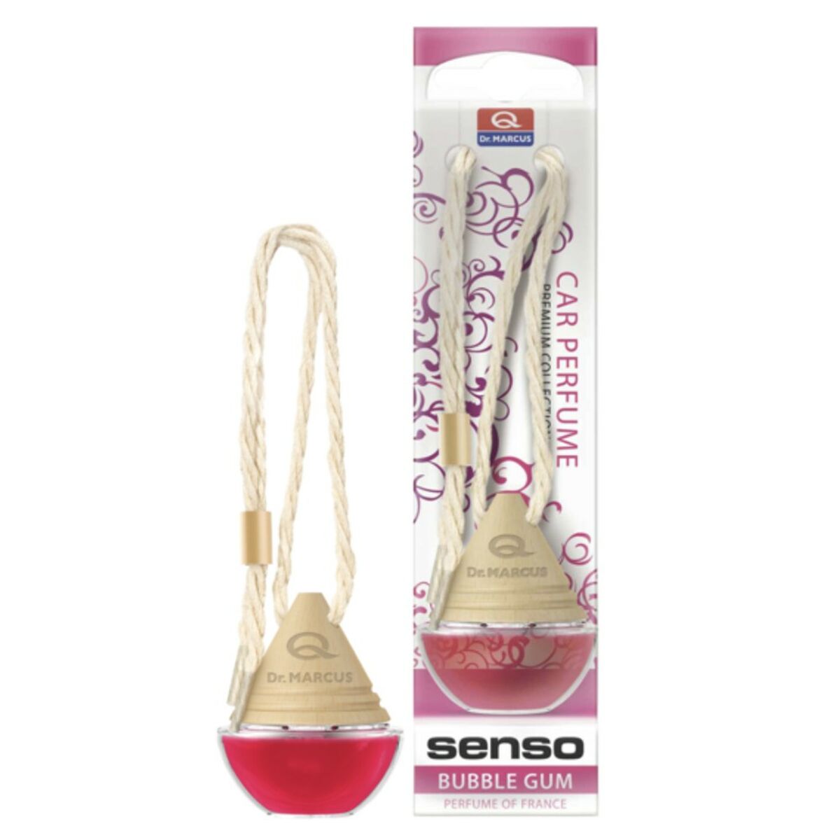 Odorizant pentru Mașină Dr Marcus Wood Gumă de mestecat Pandantiv