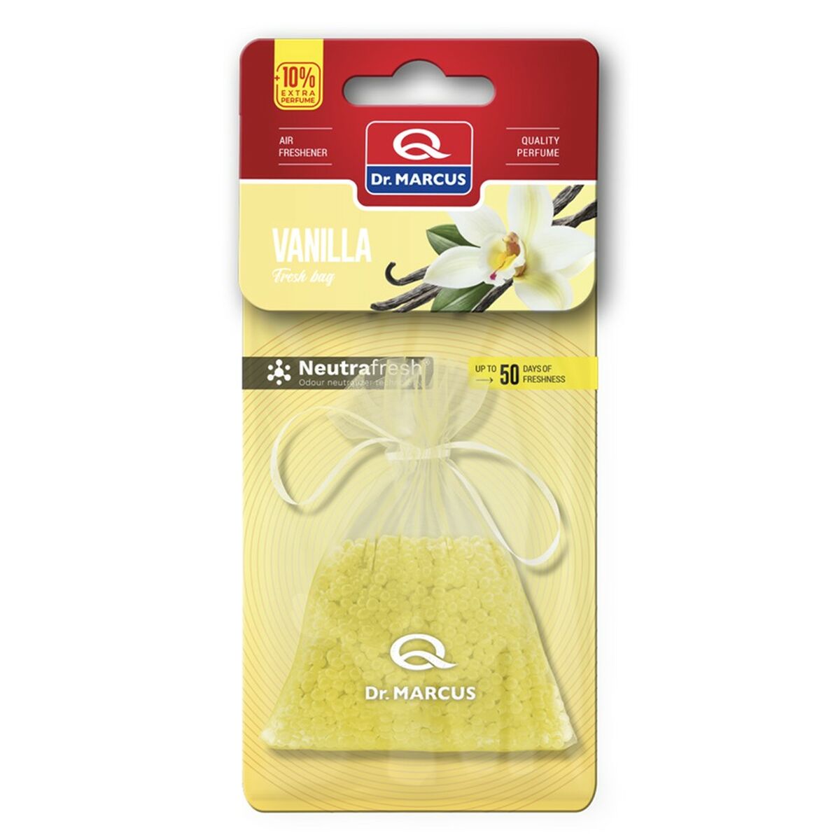 Odorizant pentru Mașină Dr Marcus Fresh Bag Vanilie Parfum Geantă mică