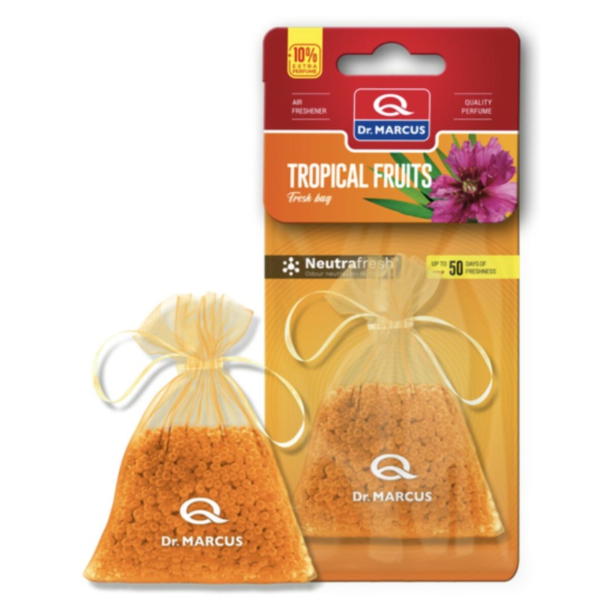 Odorizant pentru Mașină Dr Marcus Fresh Bag Tropical Parfum Geantă mică