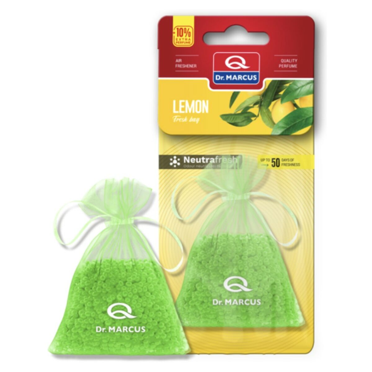 Odorizant pentru Mașină Dr Marcus Fresh Bag Lămâie Parfum Geantă mică