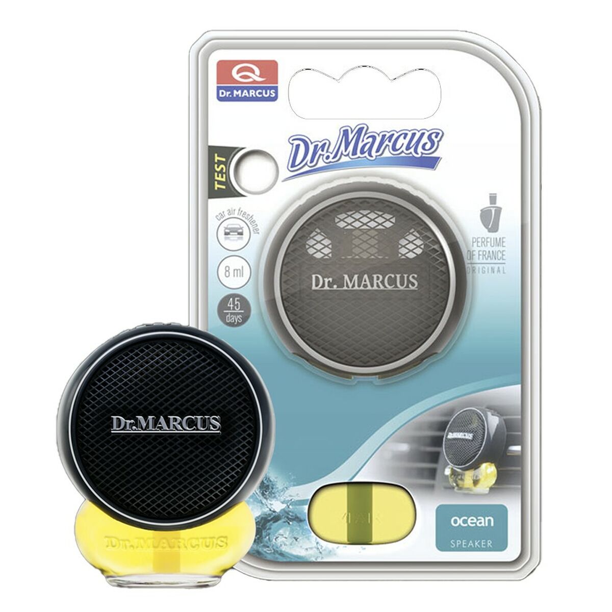 Odorizant pentru Mașină Dr Marcus Speaker Ocean 8 ml Plastic Parfum (8 Unități)