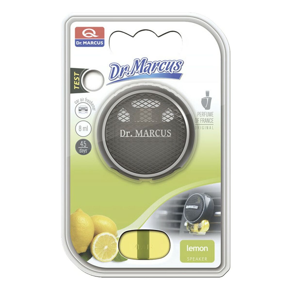 Odorizant pentru Mașină Dr Marcus Speaker Lămâie 8 ml Plastic Parfum (8 Unități)
