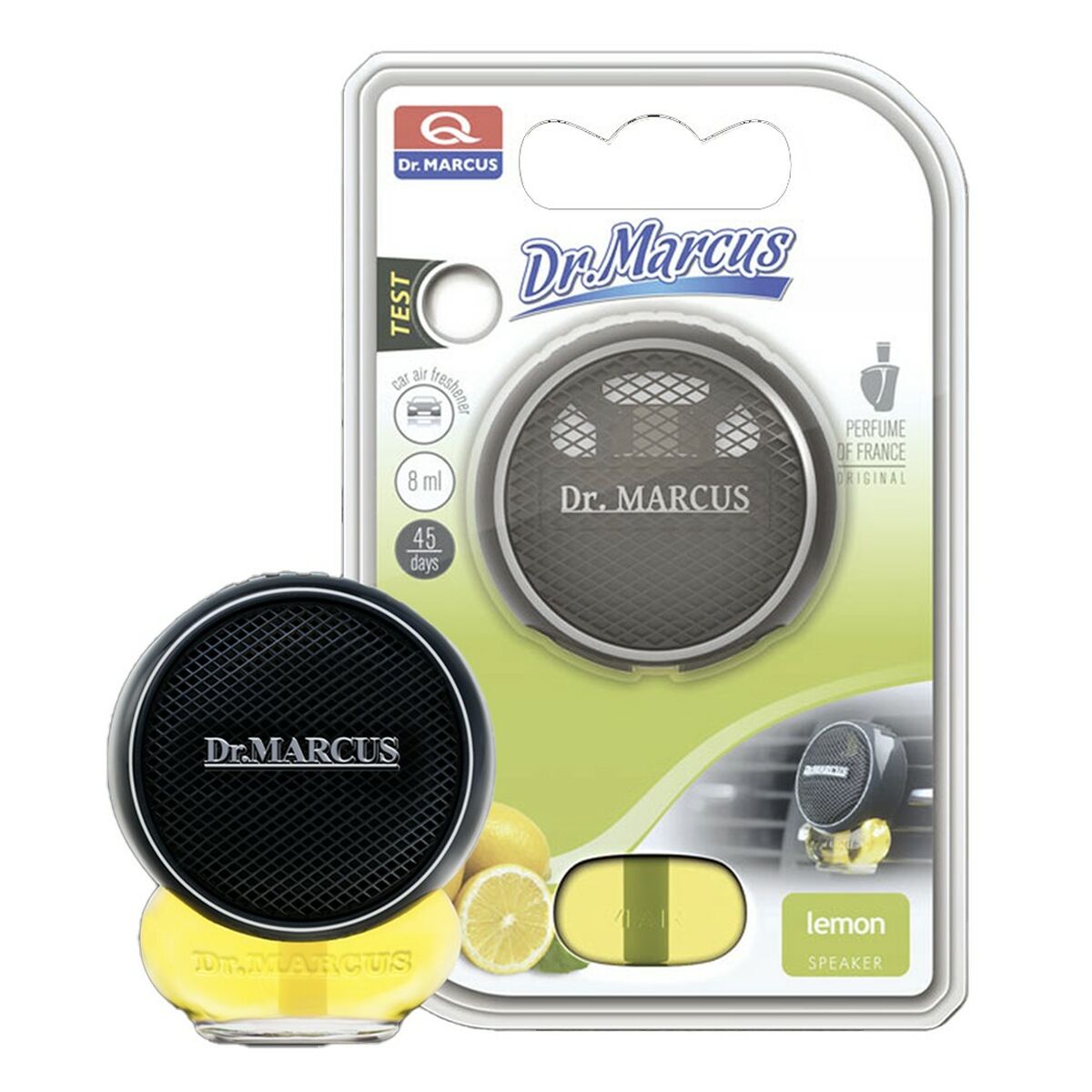 Odorizant pentru Mașină Dr Marcus Speaker Lămâie 8 ml Plastic Parfum (8 Unități)