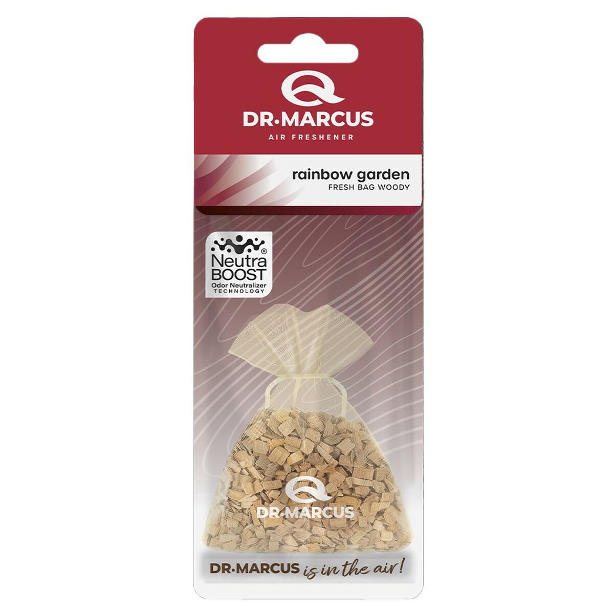 Odorizant pentru Mașină Dr Marcus Fresh Bag Lavandă Violet Rainbow Garden Lemn Parfum Geantă mică