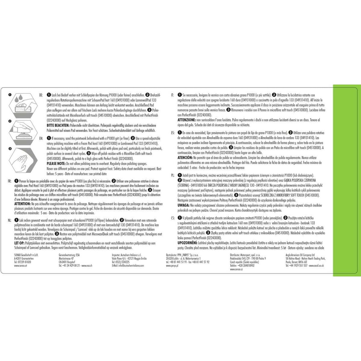 Kit de Curățare pentru Ecrane Sonax SX02463000