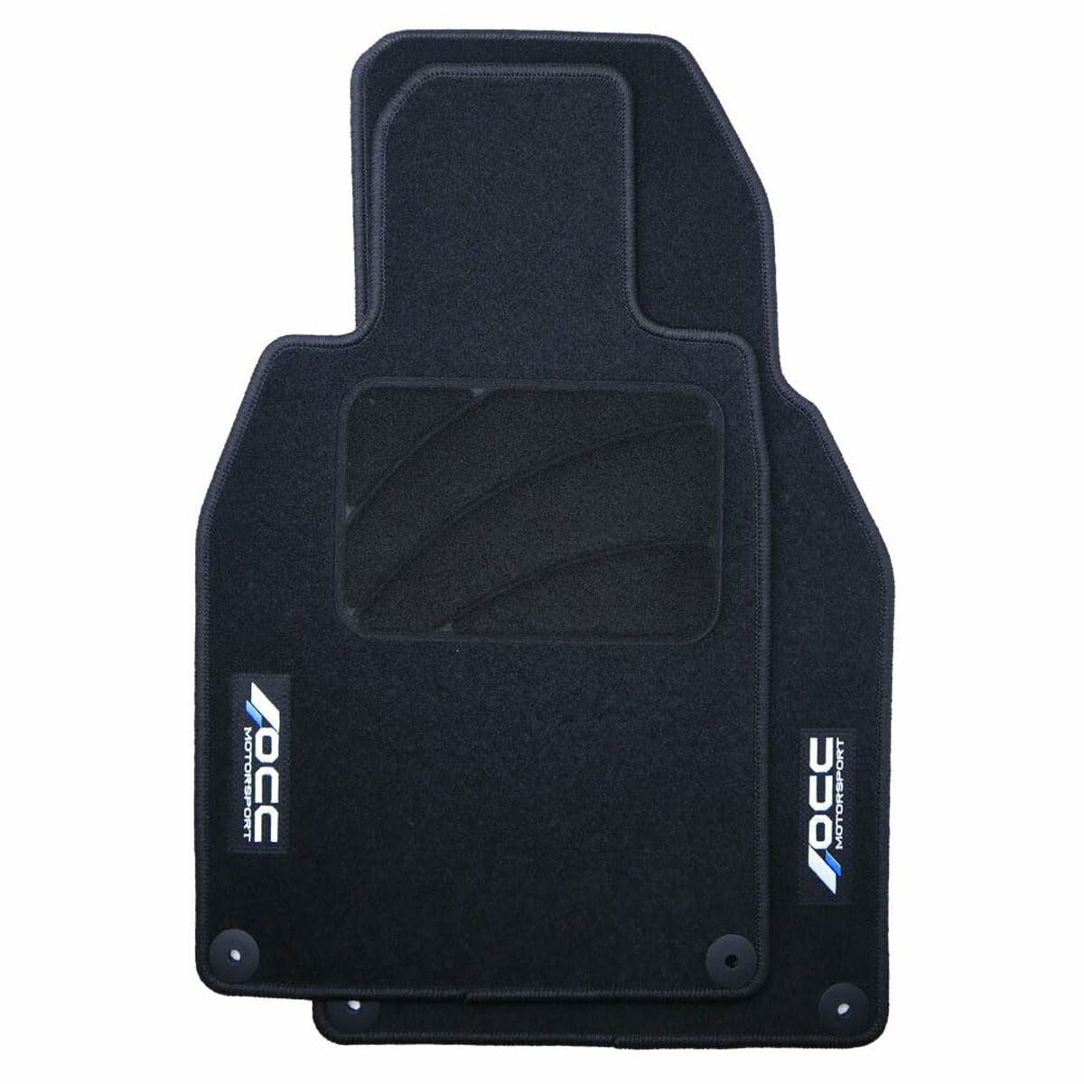 Set de covoraș pentru podea auto OCC Motorsport OCCPS0014LOG Negru Porsche 911 992 Кадифе 5 Piese
