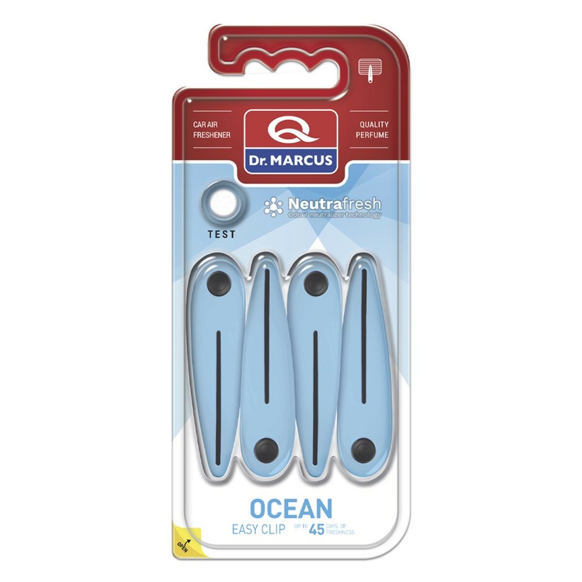 Odorizant pentru Mașină Dr Marcus EASY CLIP OCEAN BRAVE Ocean Plastic