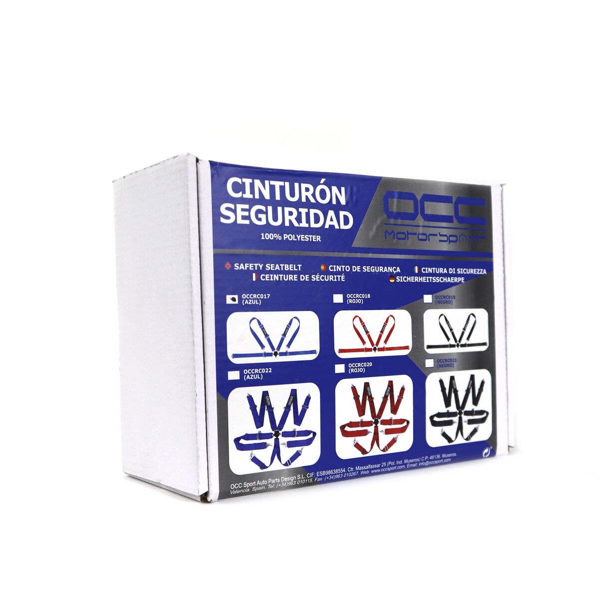 Harnaşament cu 4 puncte de fixare OCC Motorsport OCCRC019