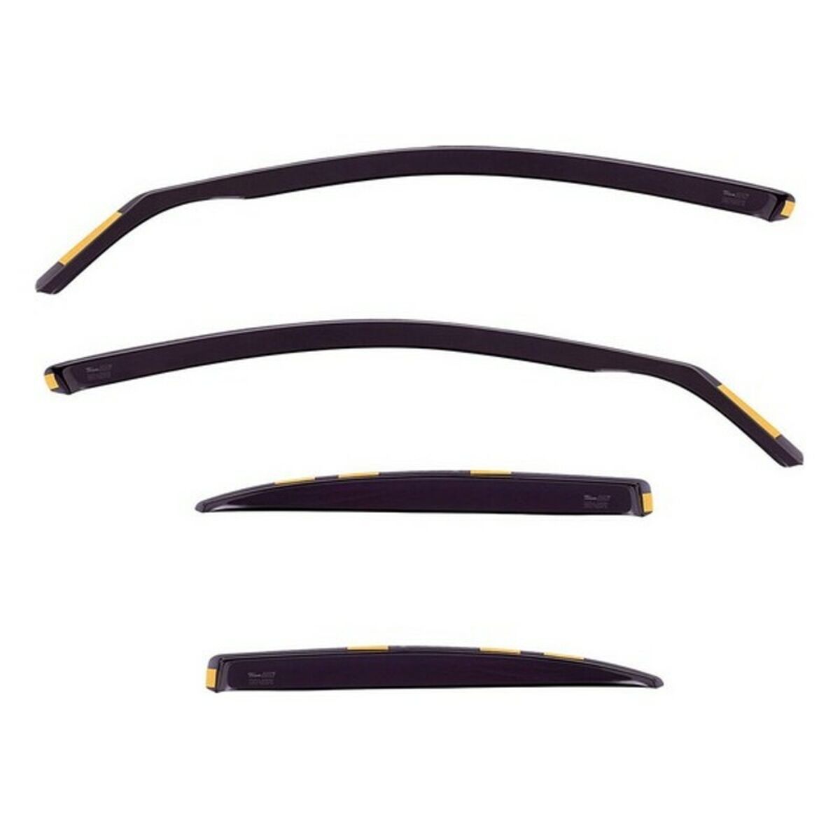 Deflector de vânt HEKO 23258 4D Frontal 4 pcs Spate