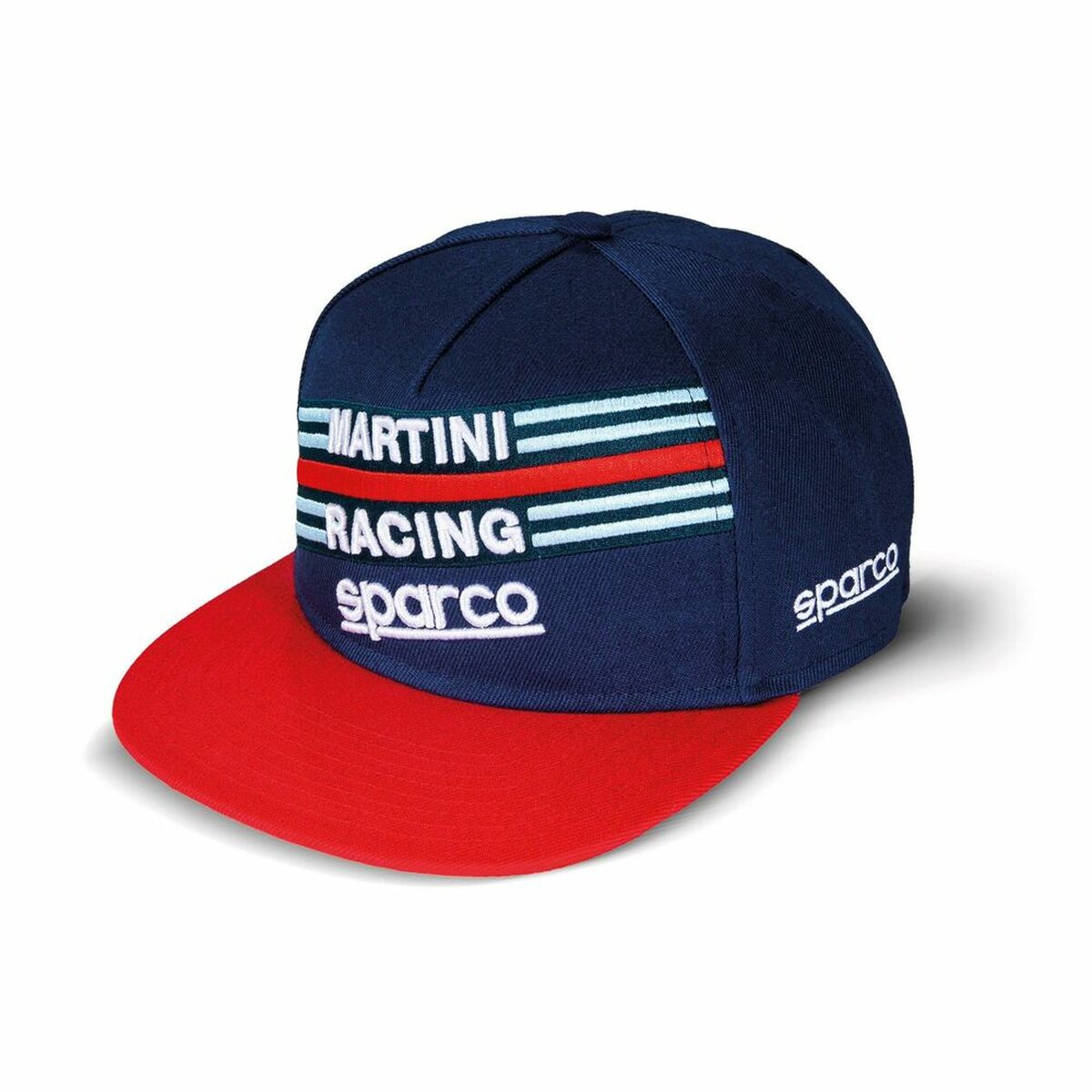 Șapcă Sparco Martini Racing Albastru Roșu