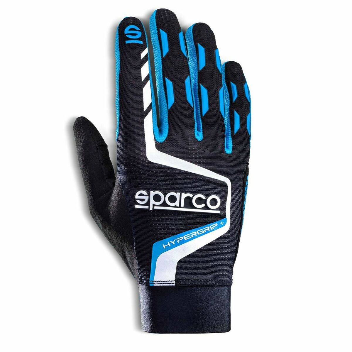 Mănuși Sparco HYPERGRIP+ 9 Negru/Albastru