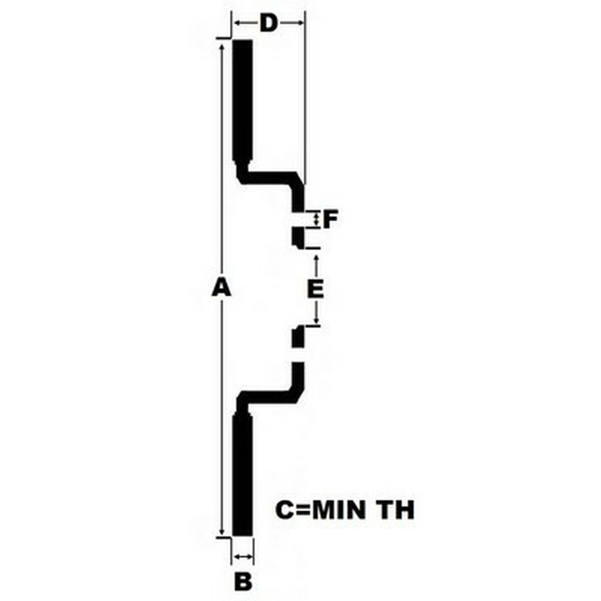 Discuri de frână Black Diamond BDKBD1214COM Plictisitor