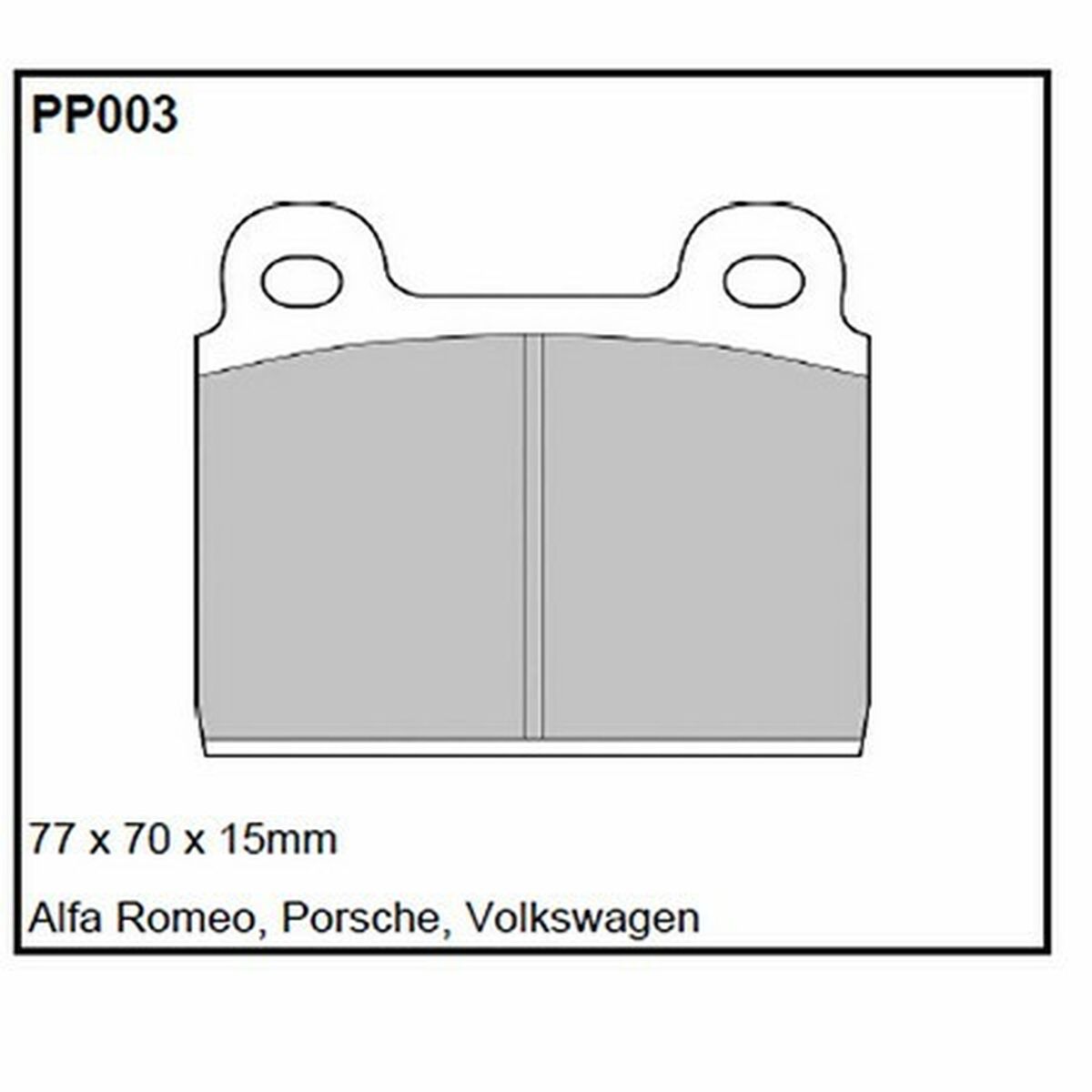 Plăcuțe de frână Black Diamond BDPP003