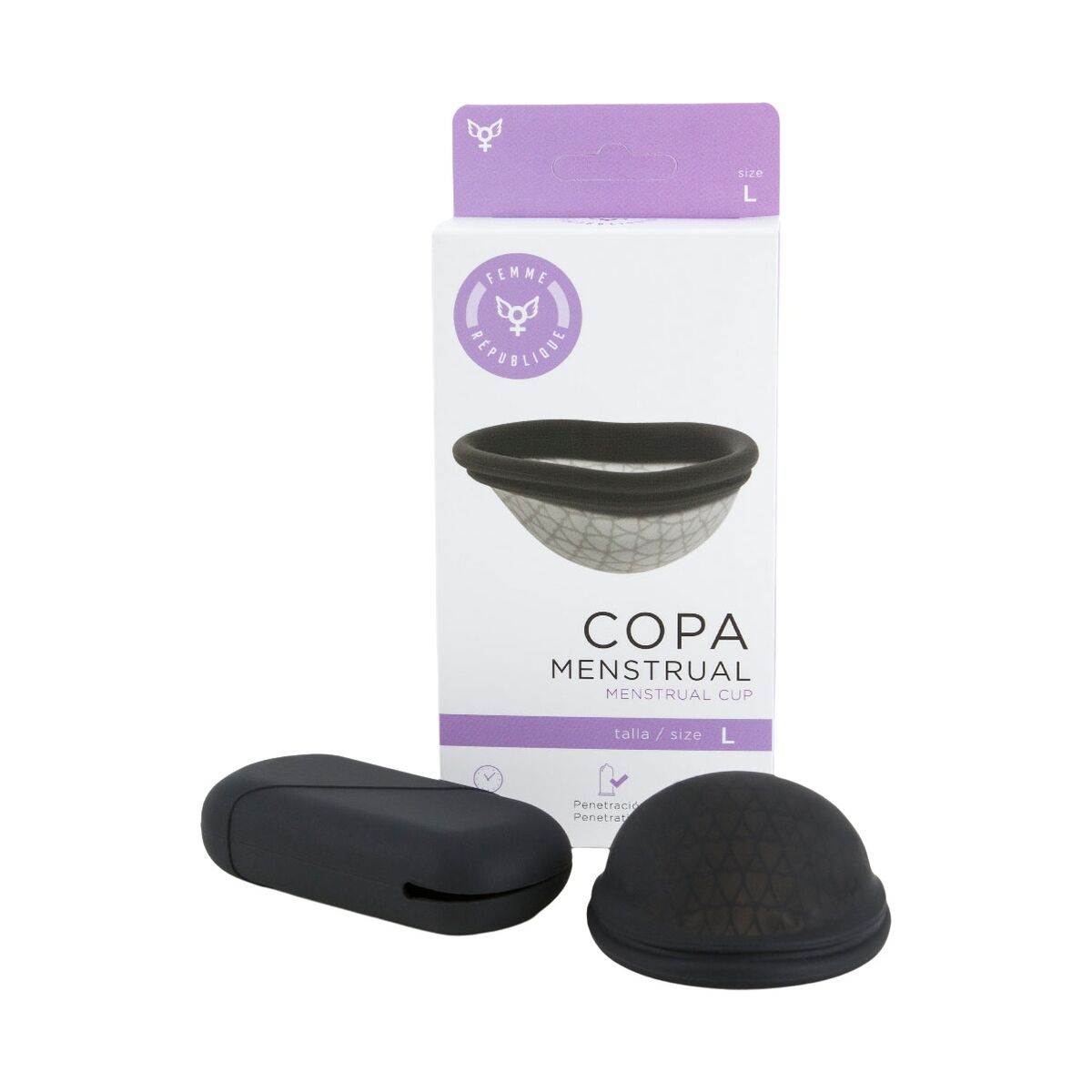 Cupă menstruală Femme Republique (L)
