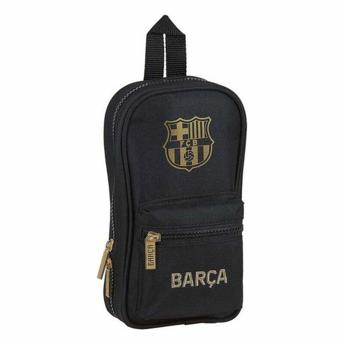 Cutie pentru creioane F.C. Barcelona M747 Negru 12 x 23 x 5 cm (33 Piese)