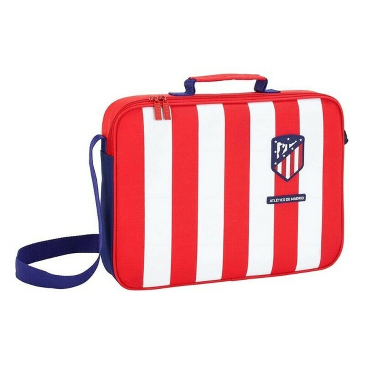 ghiozdan de școală Atlético Madrid Roșu Albastru Alb (38 x 28 x 6 cm)