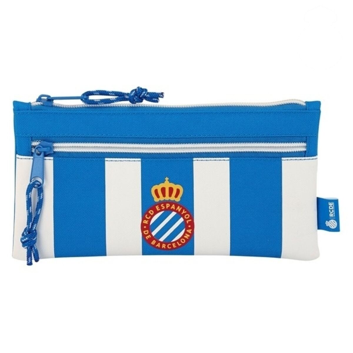 Geantă Universală RCD Espanyol 811753029 Albastru Alb (22 x 11 x 1 cm)