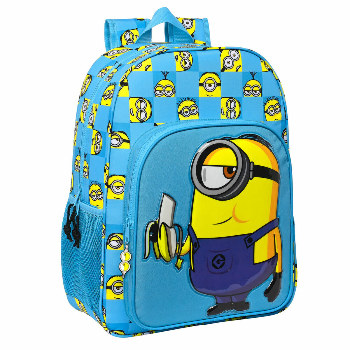 Ghiozdan Minions Minionstatic Albastru 33 x 42 x 14 cm