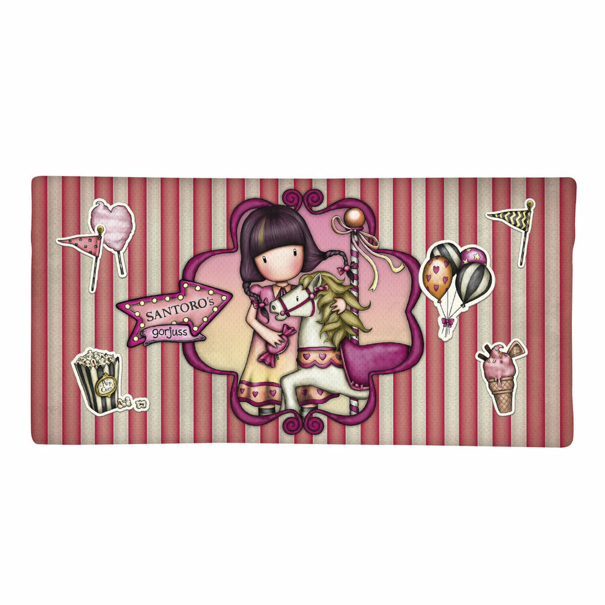 Penar Școlar Gorjuss Carousel Somon (22 x 11 x 1.5 cm)