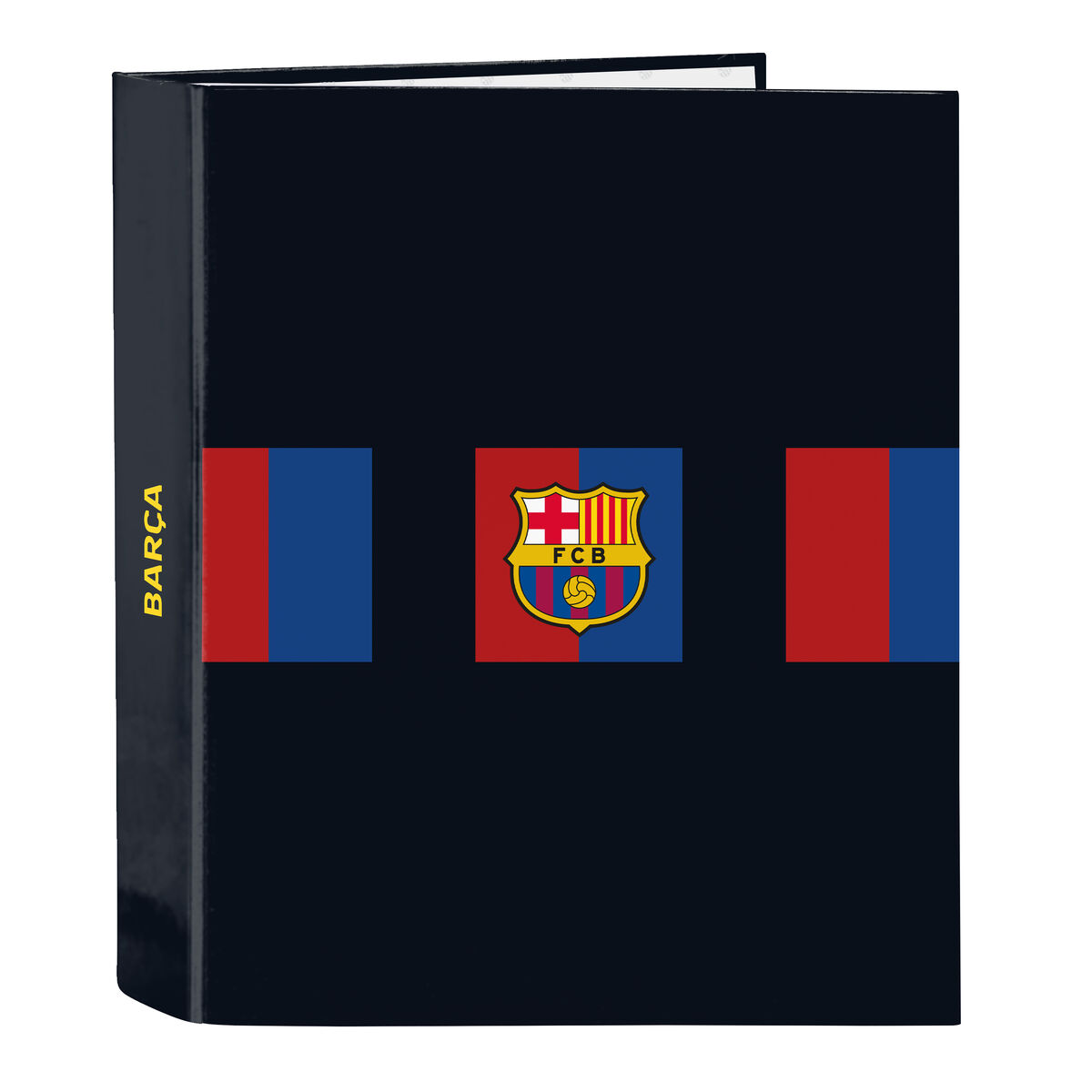 Biblioraft F.C. Barcelona Castaniu Bleumarin A4 27 x 33 x 6 cm