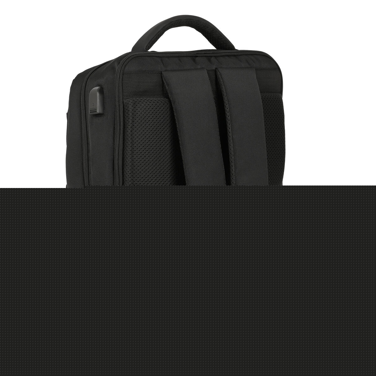 Rucsac pentru Laptop Sevilla Fútbol Club Premium 15,6'' Negru (31 x 44 x 13 cm)