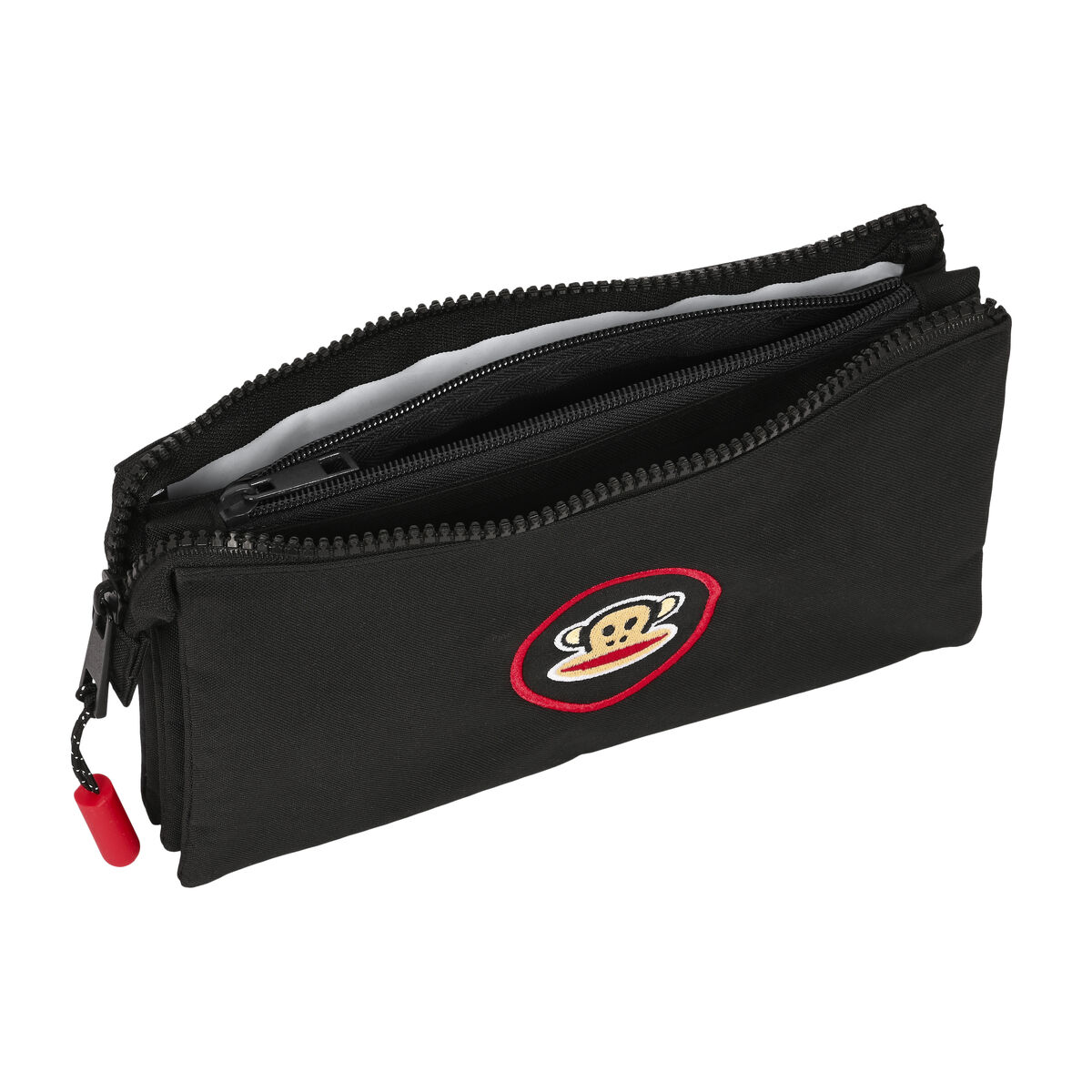 Penar triplu Paul Frank Campers Negru (22 x 12 x 3 cm)