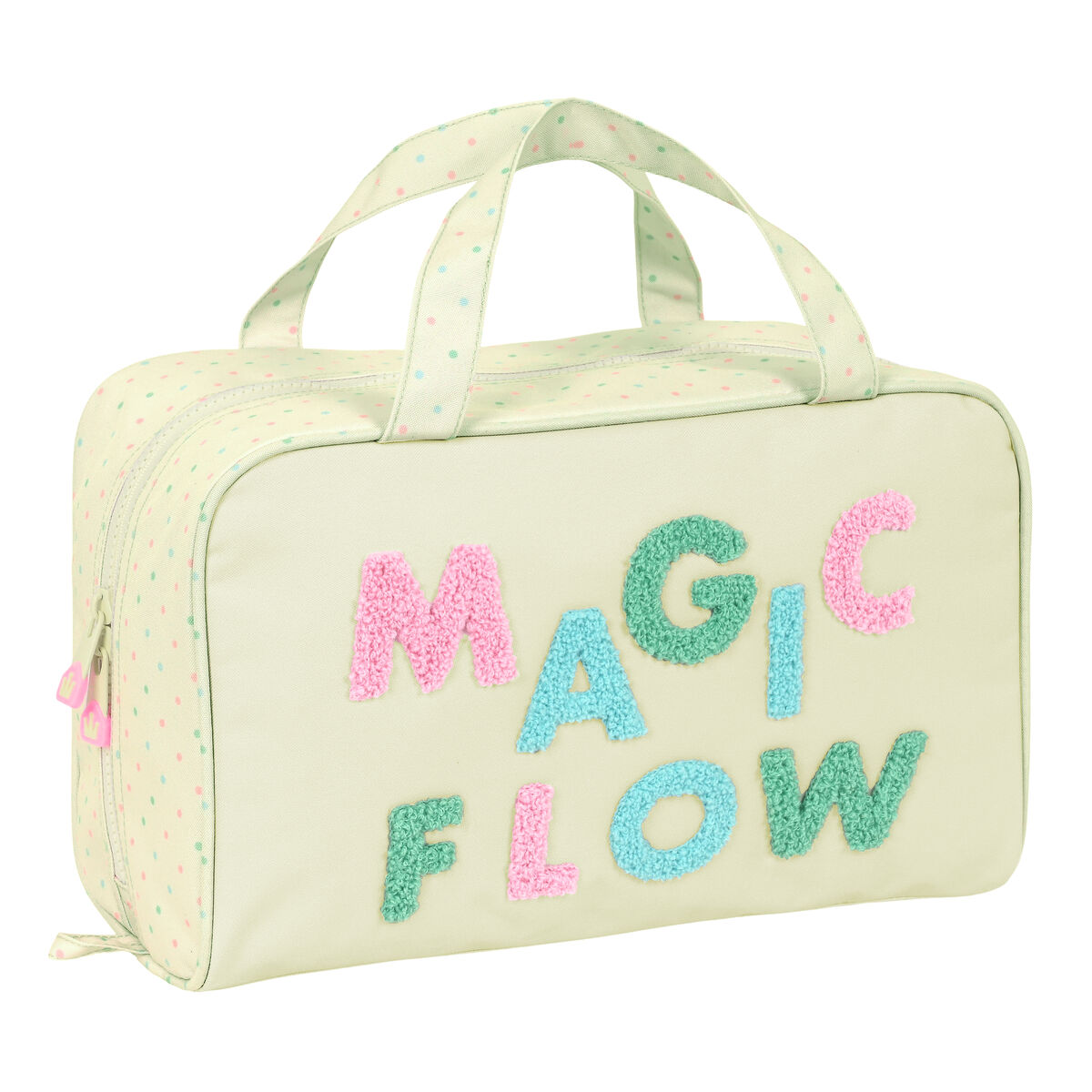 Trusă Școlară Glow Lab Magic flow Bej 31 x 14 x 19 cm