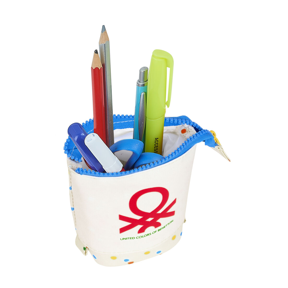 Trusă Ceașcă Benetton Topitos Alb (8 x 19 x 6 cm)