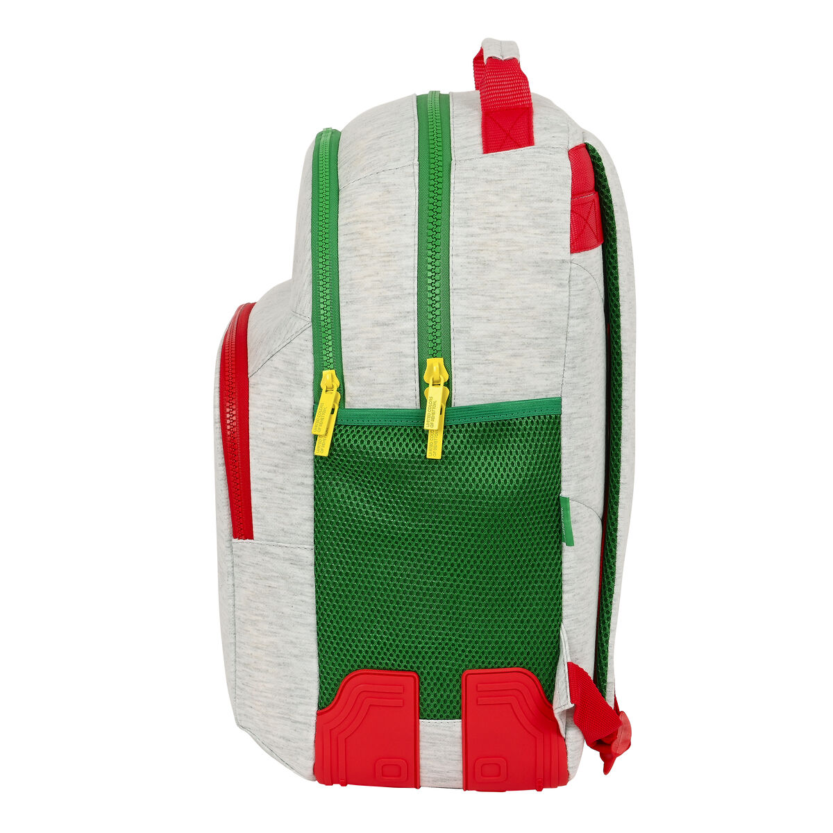 Ghiozdan Benetton Pop Gri (32 x 42 x 15 cm)