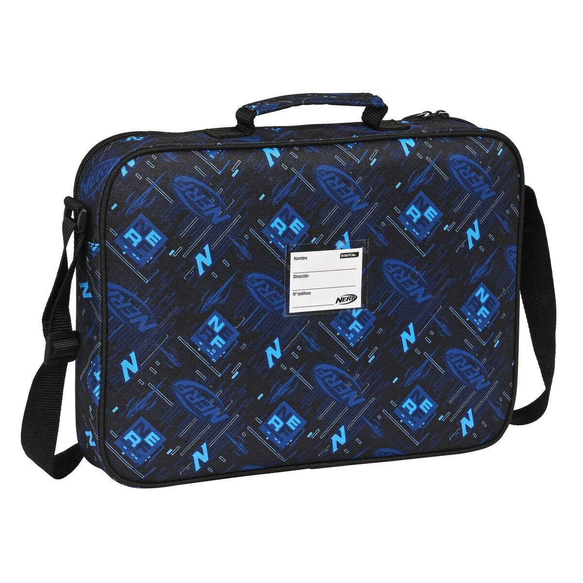 ghiozdan de școală Nerf Boost Negru (38 x 28 x 6 cm)