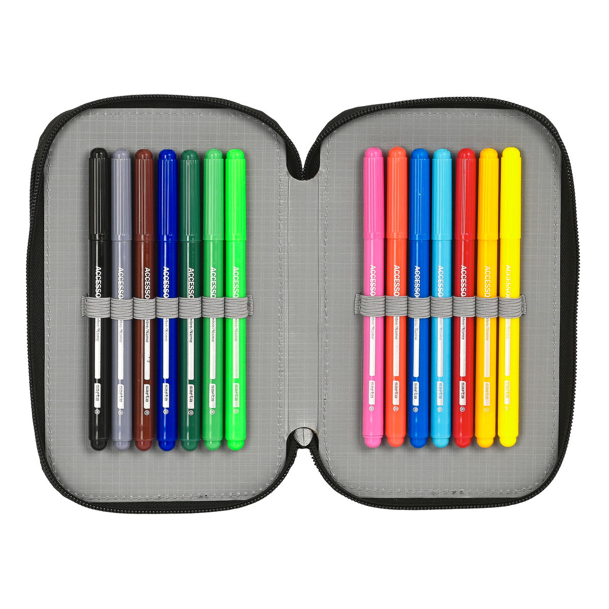 Penar cu Accesorii El Niño Green bali Negru 12.5 x 19.5 x 4 cm (28 Piese)