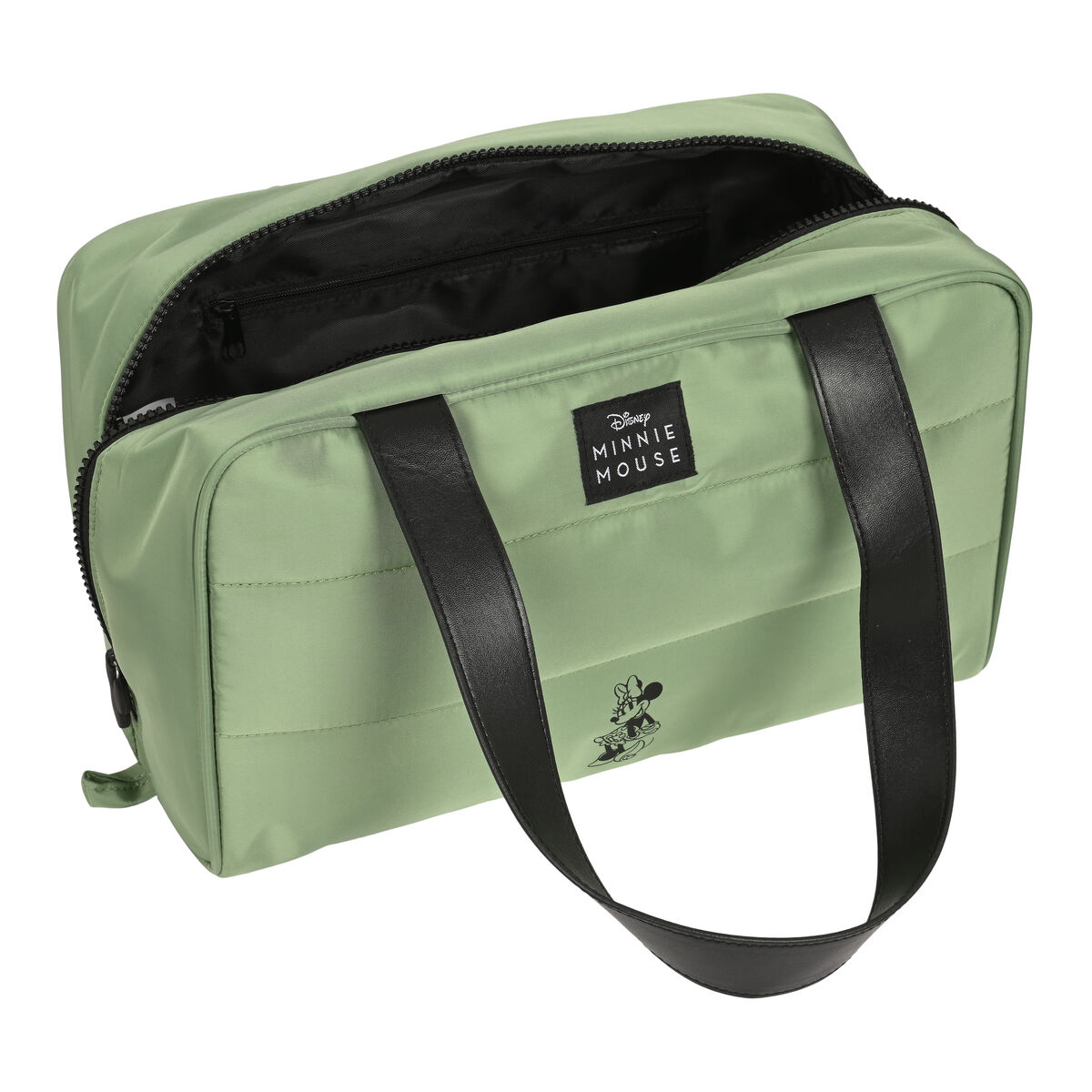 Trusă Școlară Minnie Mouse Mint shadow Verde militar 31 x 14 x 19 cm