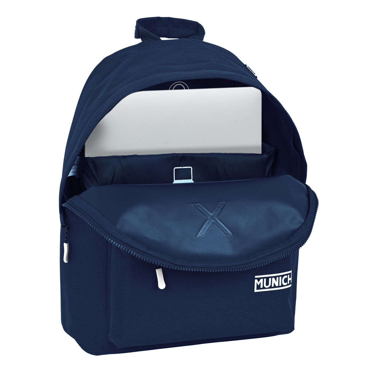 Rucsac pentru Laptop Munich  munich basicos  Bleumarin (31 x 41 x 16 cm)