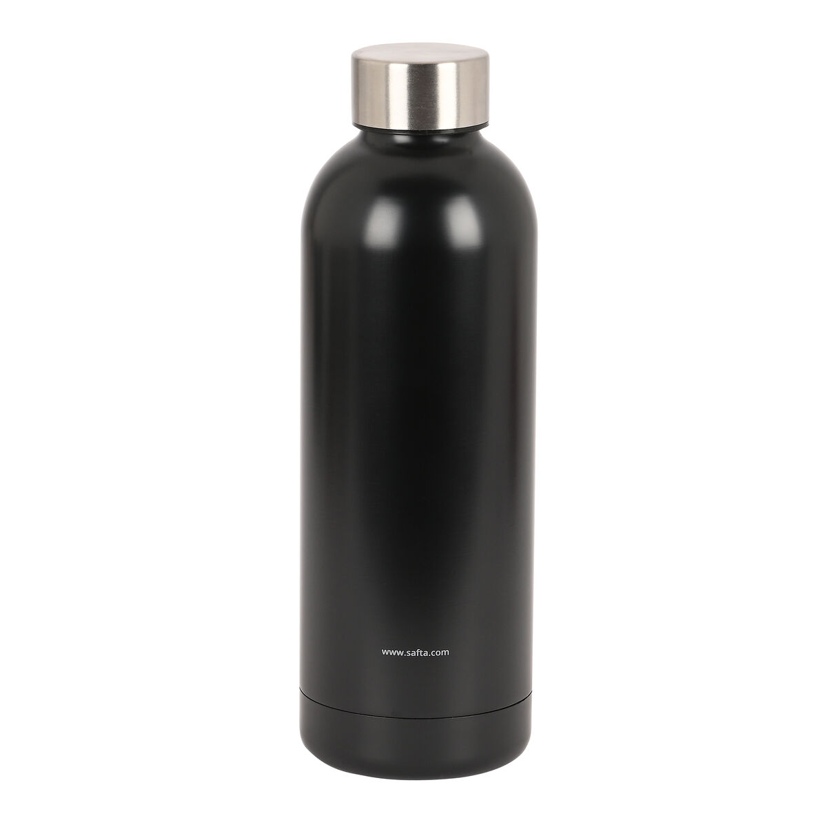 Sticlă Termică din Oțel Inoxidabil Safta Black 500 ml Negru