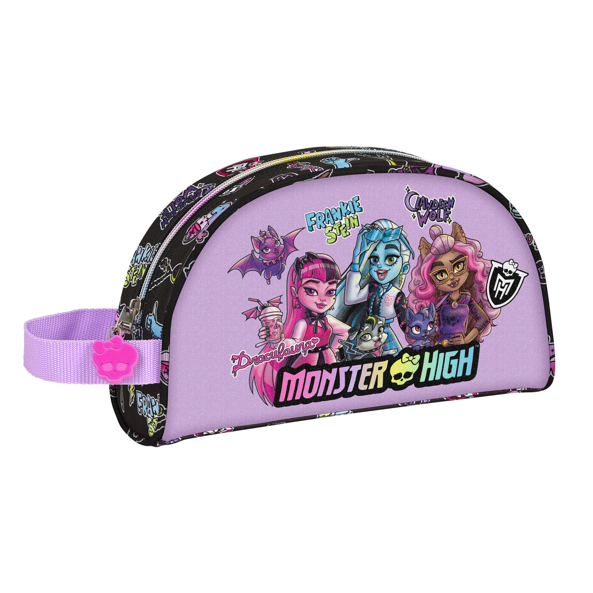 Trusă de Voiaj Monster High Creep Negru Poliester 300D 26 x 16 x 9 cm