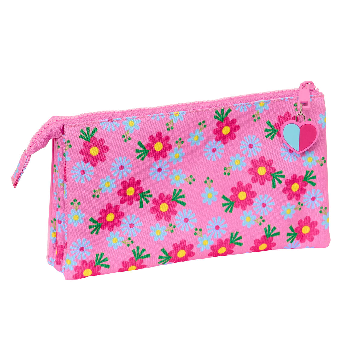 Penar triplu Trolls Roz 22 x 12 x 3 cm