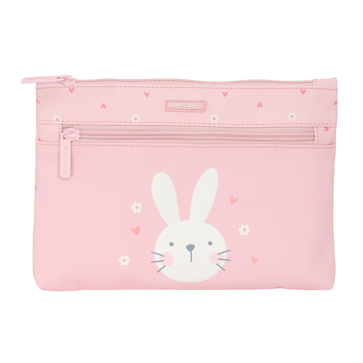 Penar Școlar Safta Bunny Iepure Roz 23 x 16 x 3 cm