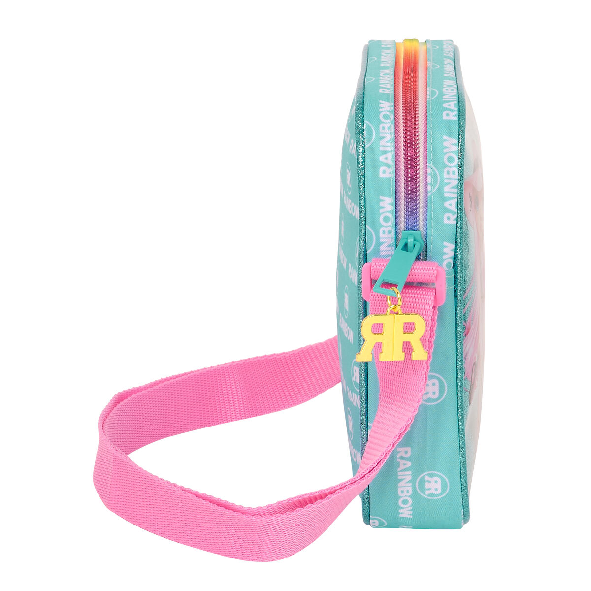 Geantă Bandulieră Rainbow High Paradise Turquoise 16 x 18 x 4 cm