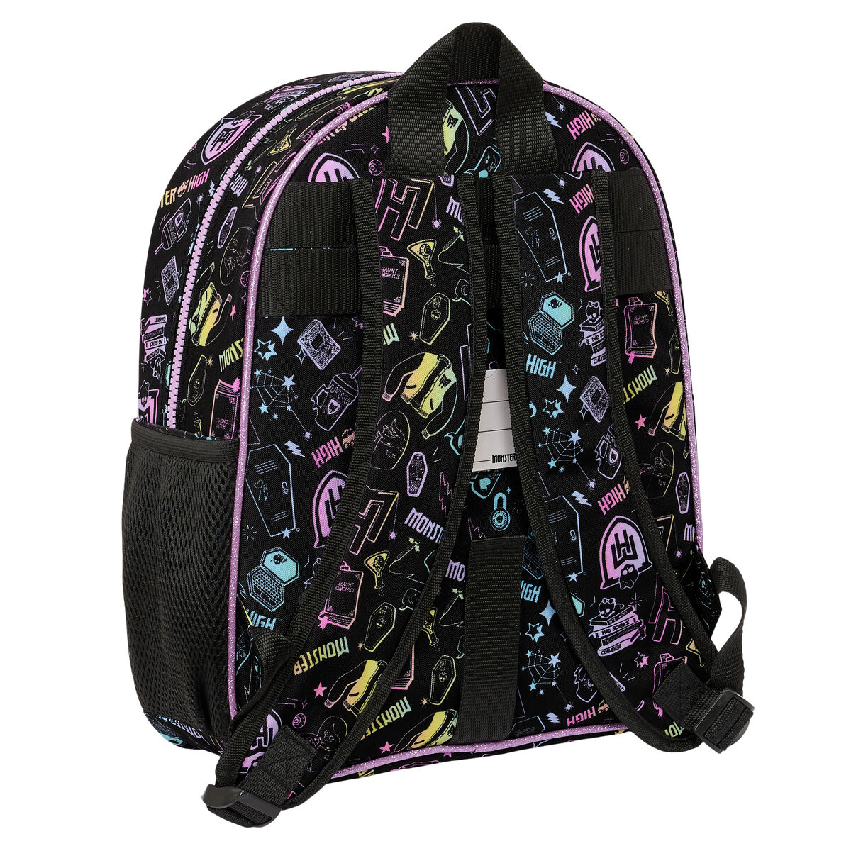 Rucsac pentru Copii Monster High Negru 28 x 34 x 10 cm