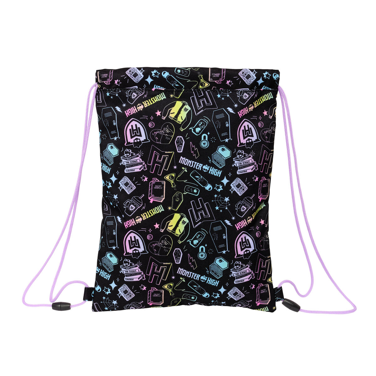 Geantă Rucsac cu Bretele Monster High Negru 26 x 34 x 1 cm