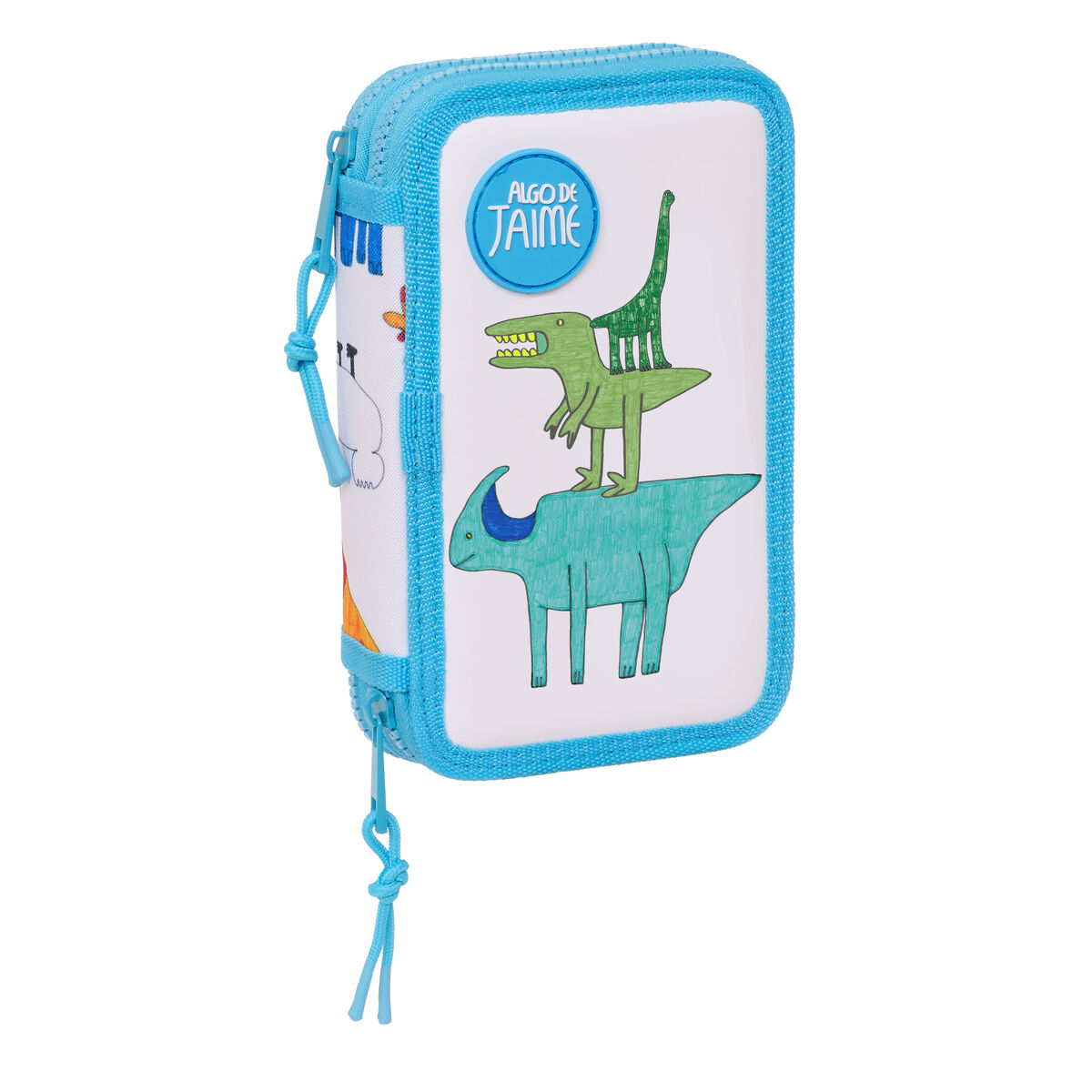 Creion dublu Algo de Jaime Alb 12.5 x 19.5 x 4 cm (28 Piese)