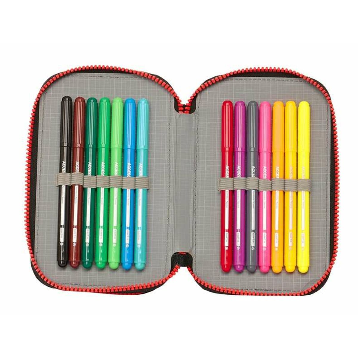 Penar Școlar My Hero Academia Negru 12.5 x 19.5 x 4 cm 28 Piese