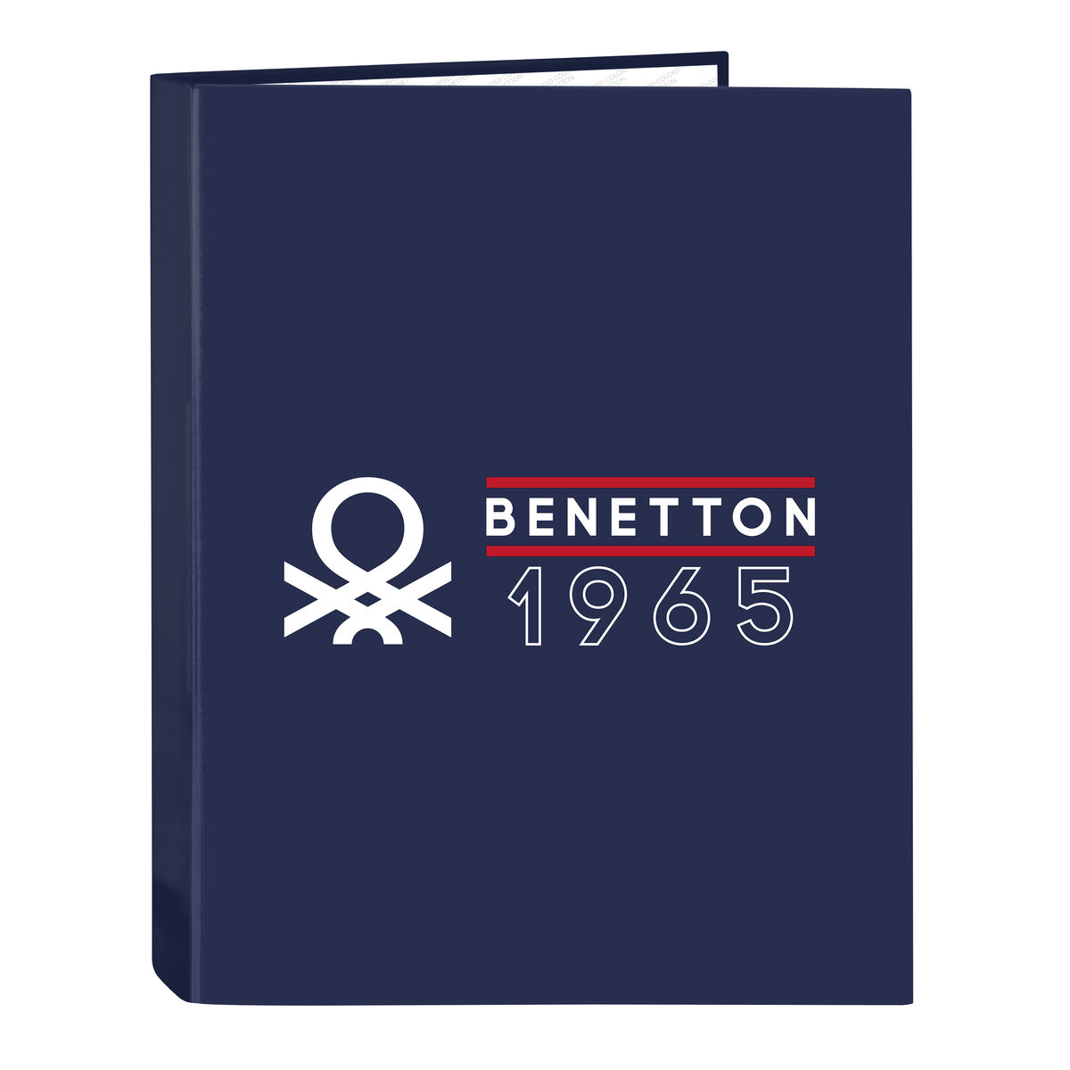 Biblioraft Benetton Varsity Bleumarin A4 26.5 x 33 x 4 cm