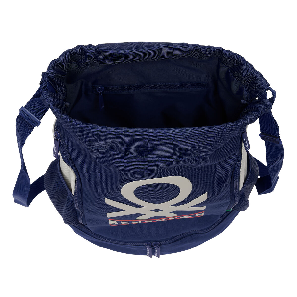Geantă rucsac pentru copii Benetton Varsity Gri Bleumarin 35 x 40 x 1 cm