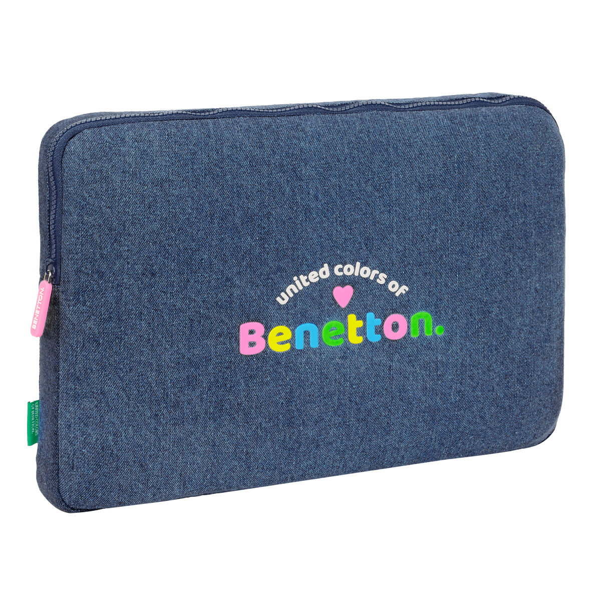 Husă pentru Laptop Benetton Denim Albastru 15,6'' 39,5 x 27,5 x 3,5 cm