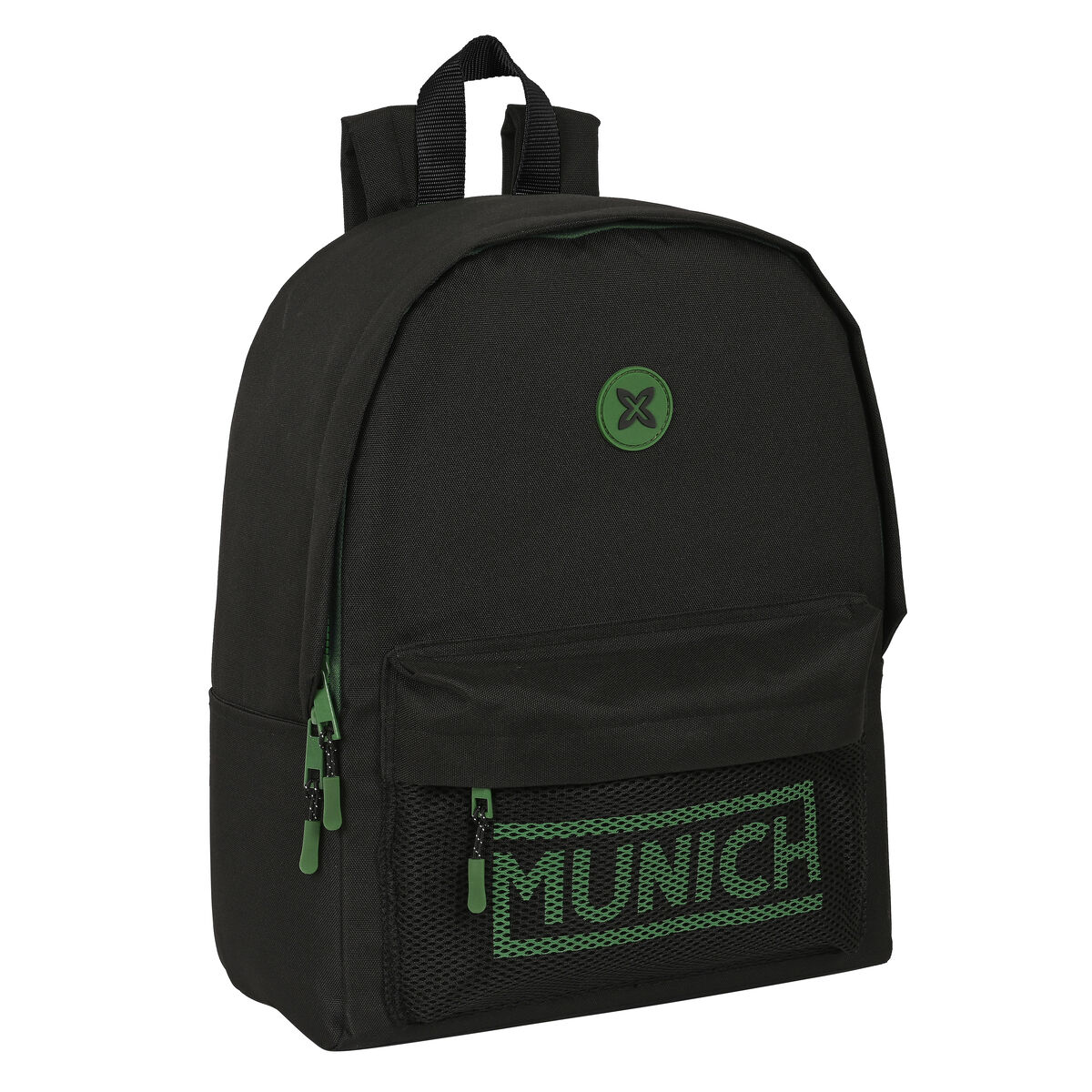 Rucsac pentru Laptop Munich Caviar Negru 31 x 40 x 16 cm